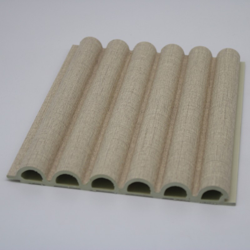 Modern Semicircular WPC Wall Panel Design (7)