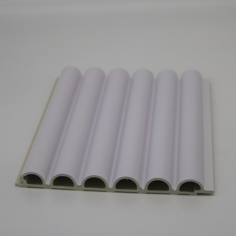 Modern Semicircular WPC Wall Panel Design (9)