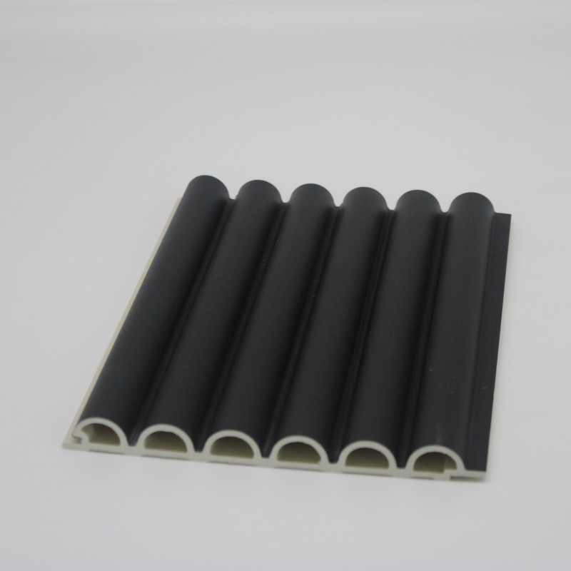 Modern Semicircular WPC Wall Panel Design (10)